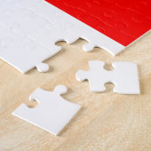 Puzzle Drapeau du Canada Couleurs canadiennes Rouge Blanc (Côté)