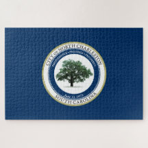 Drapeau du Charleston du Nord (Caroline du Sud)