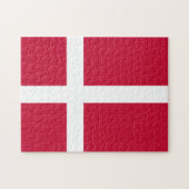 Puzzle Drapeau du Danemark (Horizontal)