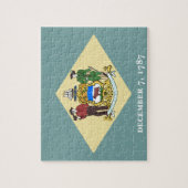 Puzzle Drapeau du Delaware (Vertical)