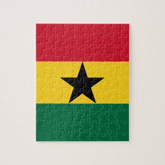 Puzzle Drapeau du Ghana (Vertical)