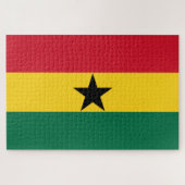 Puzzle Drapeau du Ghana (Horizontal)