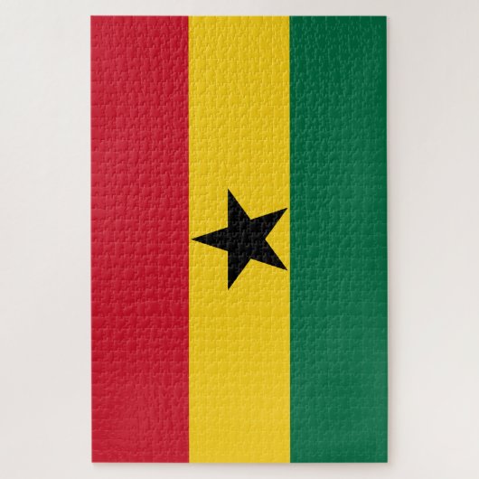 Puzzle Drapeau du Ghana (Vertical)