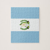 Puzzle drapeau du Guatemala (Vertical)