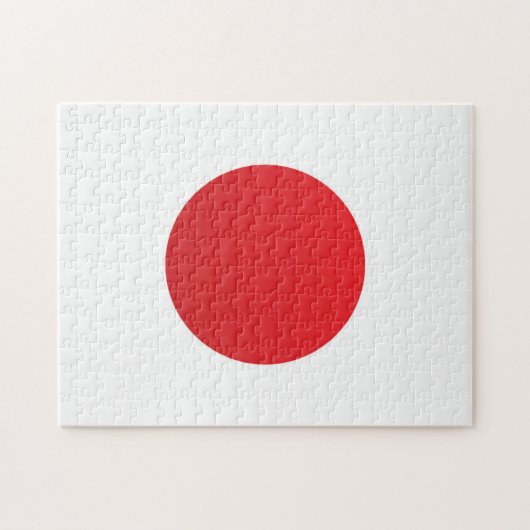 Puzzle Drapeau du Japon (Horizontal)