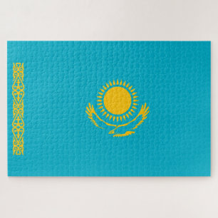 Puzzle Drapeau du Kazakhstan