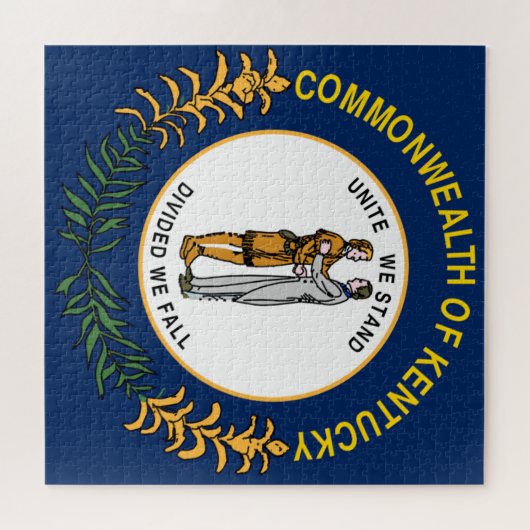 Puzzle Drapeau du Kentucky (Horizontal)