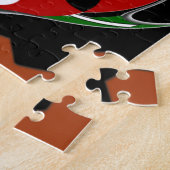 Puzzle Drapeau du Kenya - Hakuna Matata Patriotic (Côté)