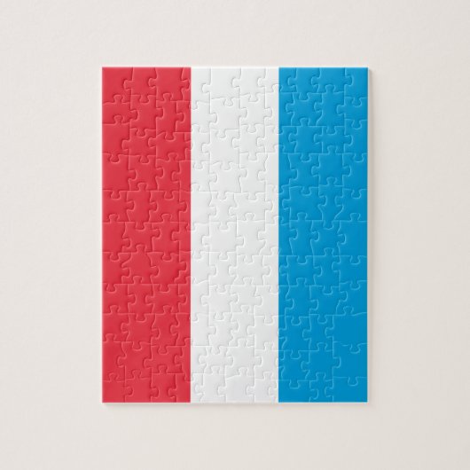 Puzzle Drapeau du Luxembourg (Vertical)