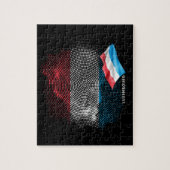 Puzzle Drapeau du Luxembourg (Vertical)