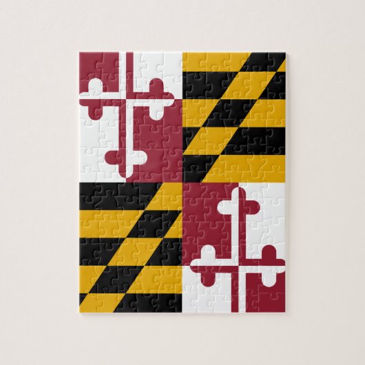 Puzzle Drapeau du Maryland (Vertical)