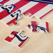 Puzzle Drapeau du Maryland USA (Côté)