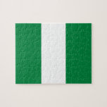 Puzzle Drapeau du Nigeria<br><div class="desc">Un cadeau idéal pour tous ceux qui sont patriotes de leur pays !</div>