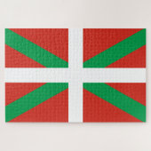 Puzzle Drapeau du Pays basque (Horizontal)