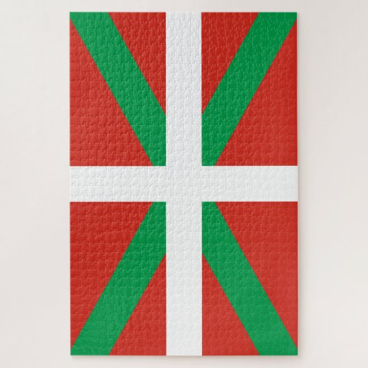 Puzzle Drapeau du Pays basque (Vertical)