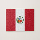 Puzzle Drapeau du Pérou (Horizontal)