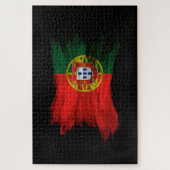 Puzzle Drapeau du Portugal bracelet, drapeau national (Vertical)