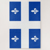 Puzzle Drapeau du Québec (Vertical)