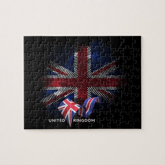 Puzzle Drapeau du Royaume-Uni (Horizontal)