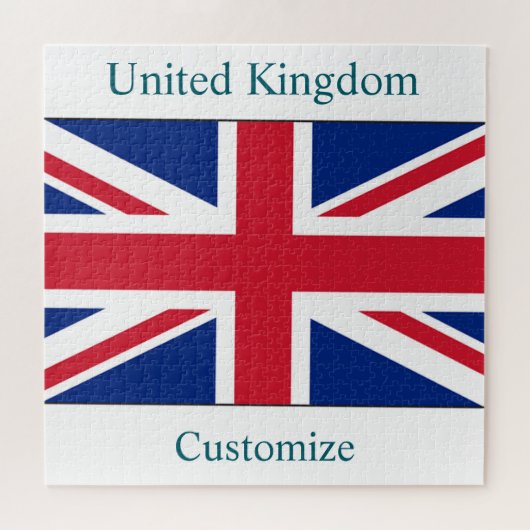 Puzzle Drapeau du Royaume-Uni Thunder_Cove (Horizontal)