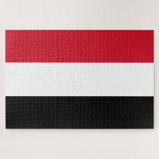 Puzzle Drapeau du Yémen (Horizontal)