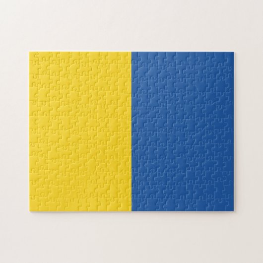 Puzzle Drapeau d'Ukraine (Horizontal)