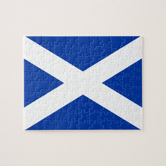 Puzzle Drapeau écossais - Image de haute qualité (Horizontal)