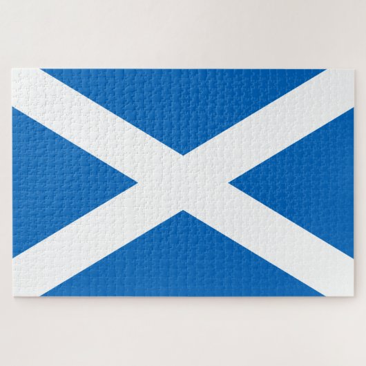 Puzzle Drapeau écossais (Saltire) (Drapeau écossais) (Horizontal)