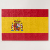 Puzzle Drapeau espagnol (Espagne) (Horizontal)