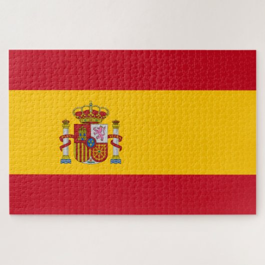 Puzzle Drapeau espagnol (Espagne) (Horizontal)