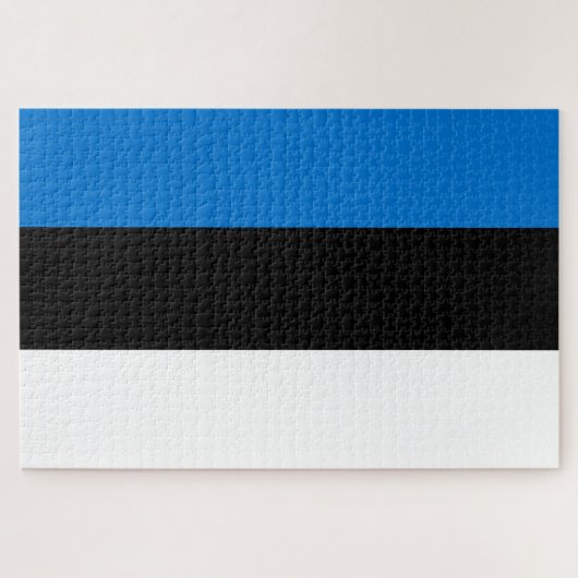 Puzzle Drapeau estonien (Horizontal)