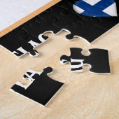 Puzzle Drapeau finlandais / Finlande (Côté)