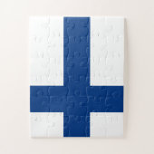 Puzzle Drapeau Finlande (Vertical)