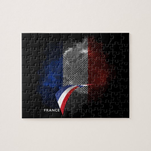 Puzzle Drapeau français (Horizontal)
