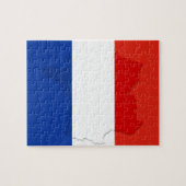 Puzzle drapeau français (Horizontal)