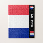 Puzzle Drapeau français / Pays français / France (Vertical)