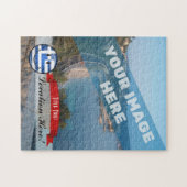 Puzzle Drapeau grec souriant (Horizontal)