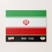 Puzzle Drapeau iranien & Iran / Iran (Horizontal)