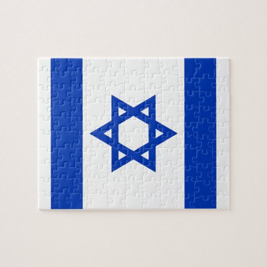 Puzzle Drapeau Israël (Horizontal)