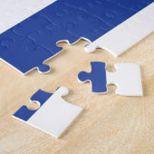 Puzzle drapeau israélien (Côté)