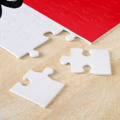 Puzzle Drapeau Italia - Haute Qualité (Côté)