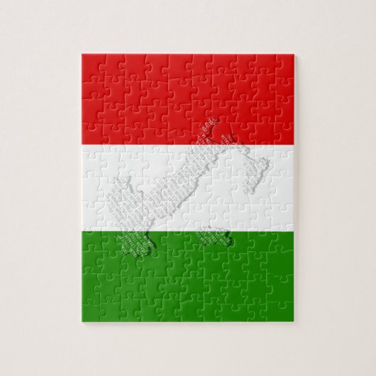 Puzzle Drapeau italien (Vertical)