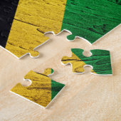 Puzzle Drapeau jamaïcain (Côté)