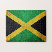 Puzzle Drapeau jamaïcain (Horizontal)