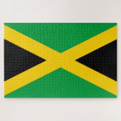 Puzzle Drapeau jamaïcain (Horizontal)