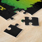 Puzzle Drapeau jamaïcain Rastafarian IRIE Rasta (Côté)