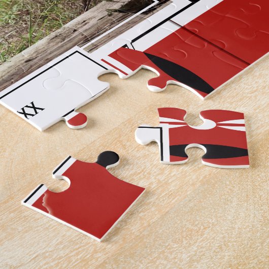 Puzzle Drapeau KENYA | Photo (Côté)