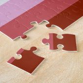 Puzzle Drapeau lesbien (Côté)