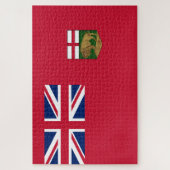 Puzzle Drapeau Manitoba (Vertical)