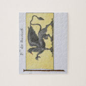 Puzzle Drapeau maritime avec l'emblème de griffon (Vertical)